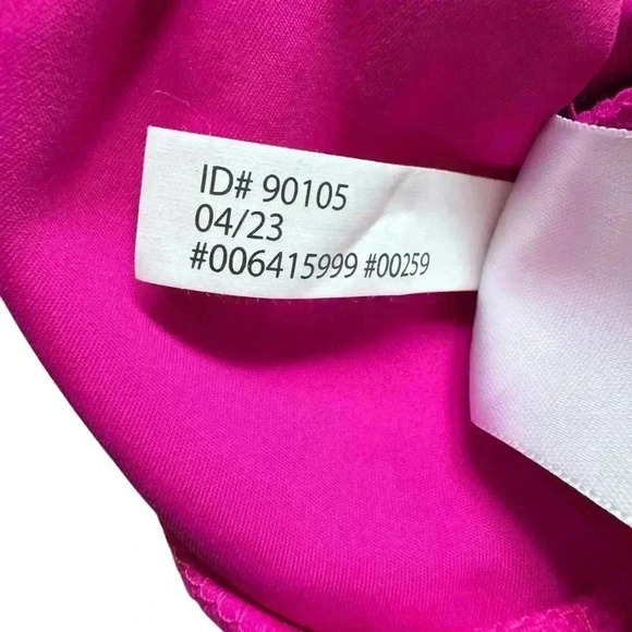 Express Body Contour Hot Pink Compression High Neck Cutout Cropped Tank XL NWT - Picture 7 of 9